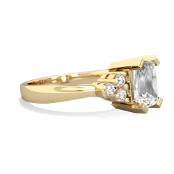 White Topaz Timeless Classic 14K Yellow Gold ring R2591