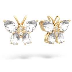 matching earrings - Butterfly