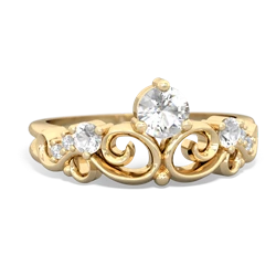 London Topaz Crown Keepsake 14K Yellow Gold ring R5740
